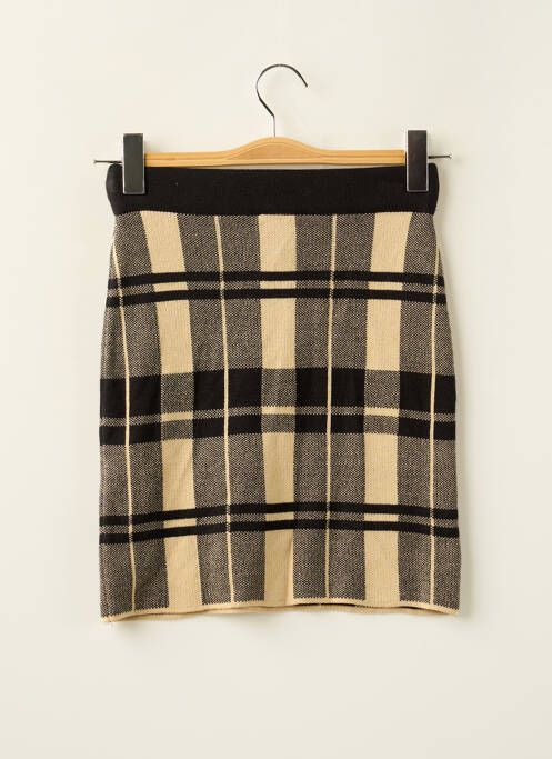 Fustă scurtă bej TALLY WEIJL femeie