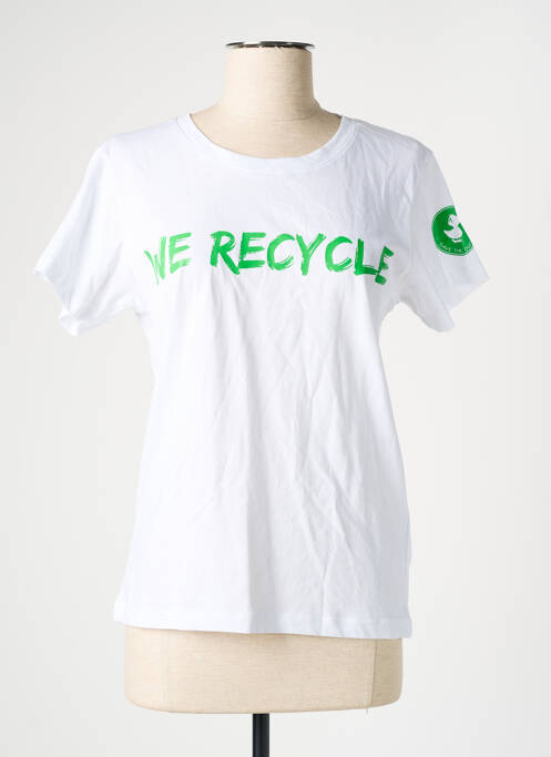 Tricou alb SAVE THE DUCK femeie