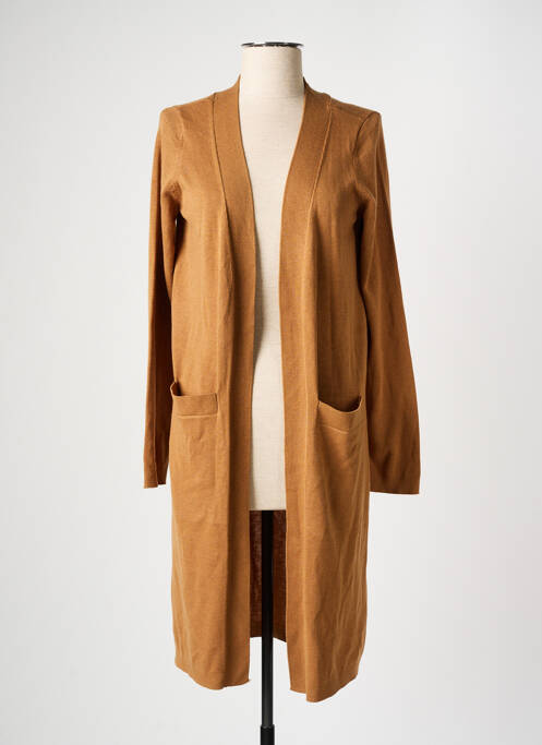 Vestă cu mâneci lungi maro VERO MODA femeie