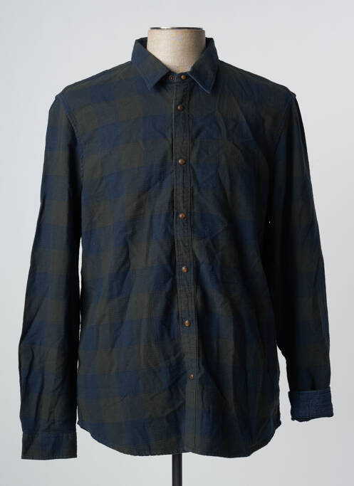 Cămașă cu mâneci lungi verde PETROL INDUSTRIES bărbat