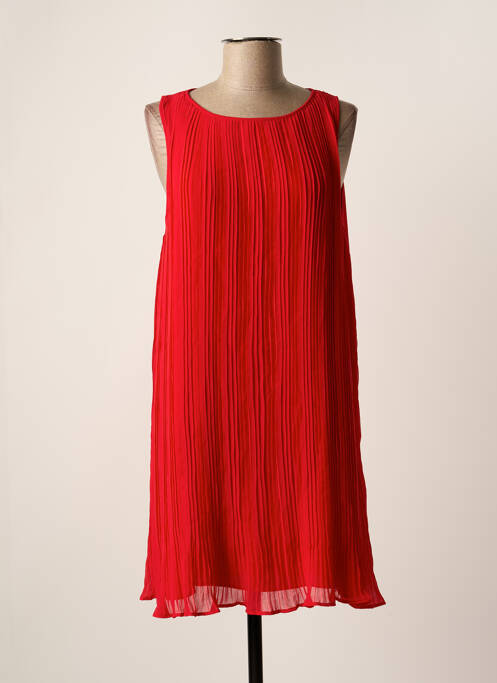 Rochie midi roșu MANGO femeie