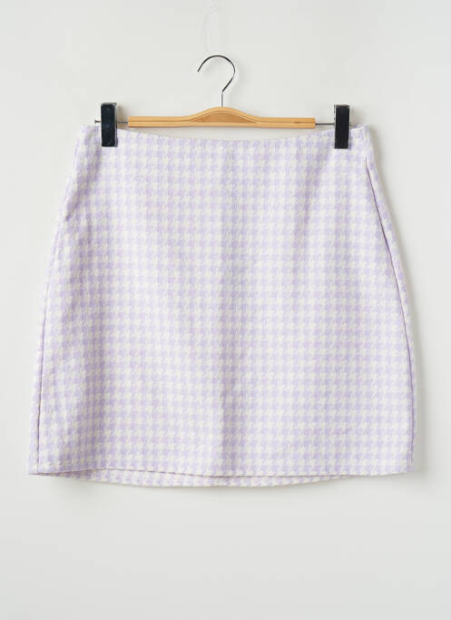 Fustă scurtă violet NOISY MAY femeie