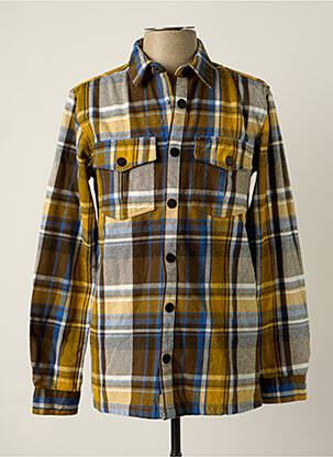 Cămașă cu mâneci lungi galben ONLY&SONS bărbat