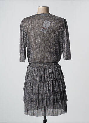 Rochie midi gri MANGO femeie