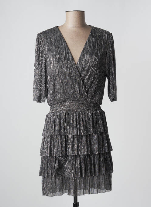 Rochie midi gri MANGO femeie