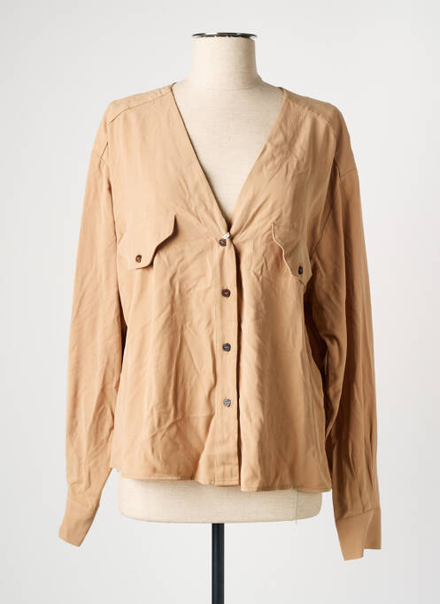 Cămașă maro YUGEN femeie