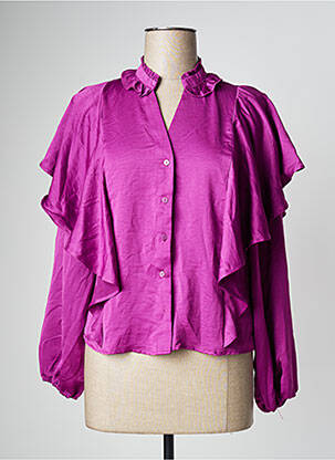 Cămașă violet VERO MODA femeie