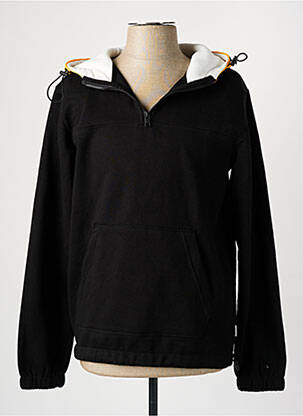 Hanorac cu glugă negru JACK & JONES bărbat