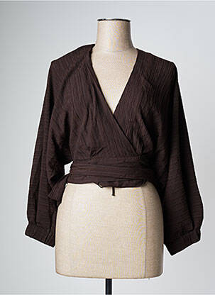 Cămașă maro ASTRID BLACK LABEL femeie