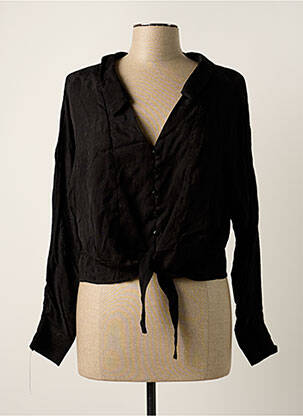 Top negru ASTRID BLACK LABEL femeie