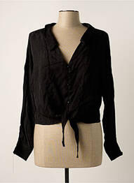 Top negru ASTRID BLACK LABEL femeie