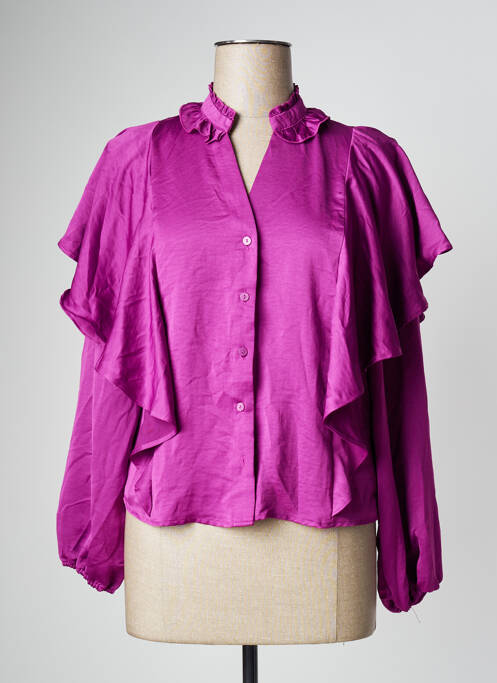 Cămașă violet VERO MODA femeie