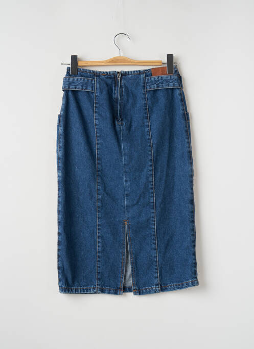 Fustă midi albastru JACQUELINE DE YONG femeie