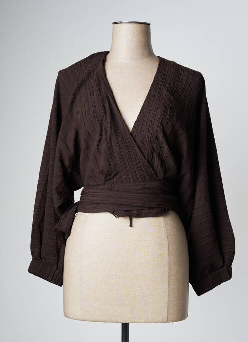 Cămașă maro ASTRID BLACK LABEL femeie