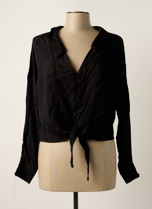 Top negru ASTRID BLACK LABEL femeie