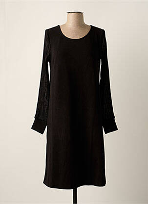 Rochie midi negru FRANSA femeie