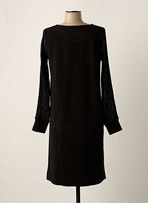 Rochie midi negru FRANSA femeie