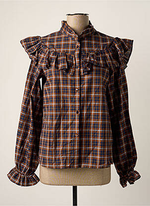 Cămașă maro LE FABULEUX MARCEL DE BRUXELLES femeie