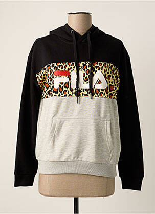 Hanorac cu glugă negru FILA femeie