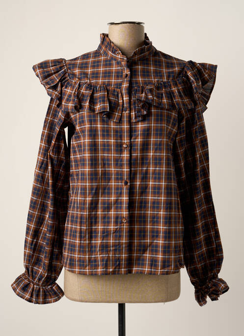 Cămașă maro LE FABULEUX MARCEL DE BRUXELLES femeie