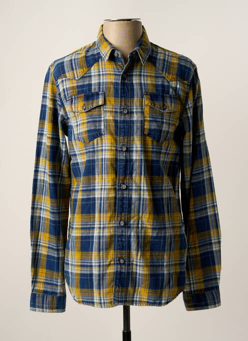 Cămașă cu mâneci lungi galben PETROL INDUSTRIES bărbat