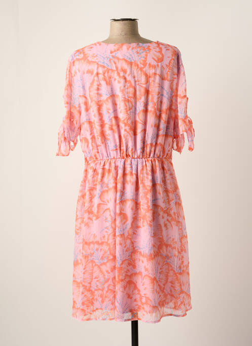 Rochie midi roz VERO MODA femeie