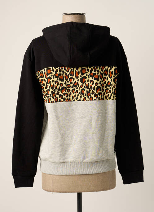 Hanorac cu glugă negru FILA femeie