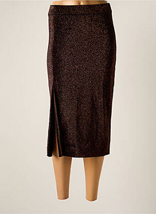 Fustă midi negru DEUX. BY ELINE DE MUNCK femeie