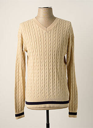 Pulover bej LE FABULEUX MARCEL DE BRUXELLES bărbat