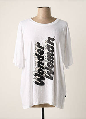 Tricou alb NOISY MAY femeie