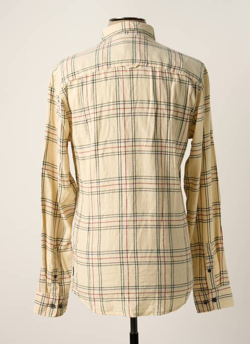 Cămașă cu mâneci lungi bej ONLY&SONS bărbat