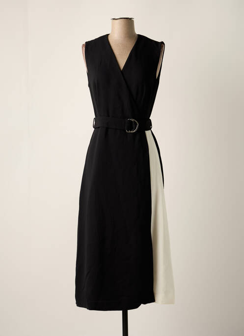 Rochie midi negru MANGO femeie