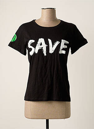 Tricou negru SAVE THE DUCK femeie