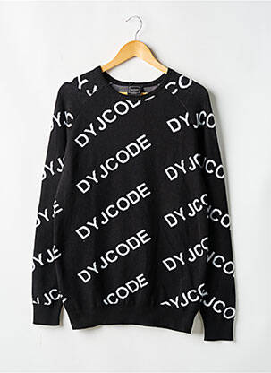 Pulover negru DYJCODE BY DENNIS PRAET  bărbat