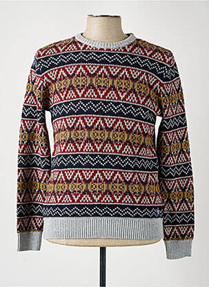 Pulover maro JACK & JONES bărbat