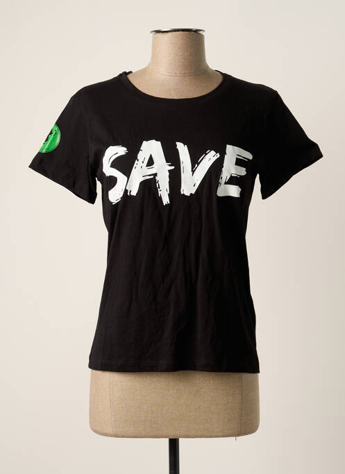 Tricou negru SAVE THE DUCK femeie