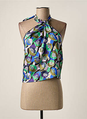 Top scurt verde OGL femeie