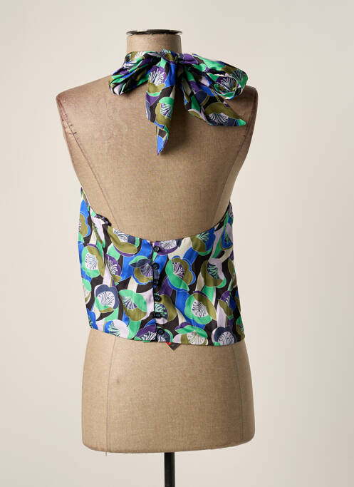 Top scurt verde OGL femeie