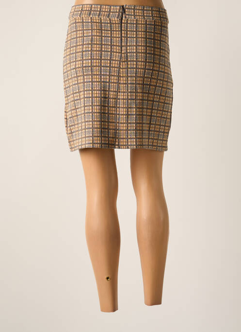 Fustă midi portocaliu CEMI femeie