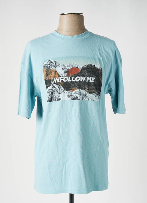 Tricou albastru JACK & JONES bărbat