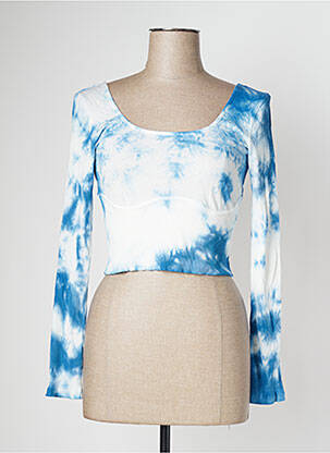 Top scurt albastru TALLY WEIJL femeie