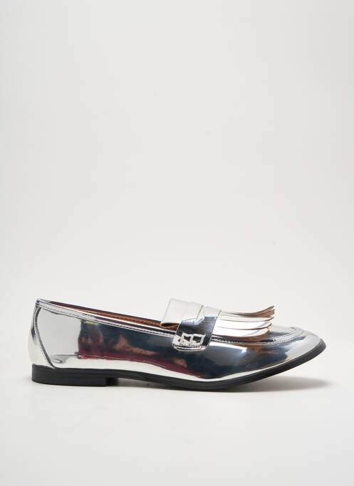 Mocasini argintiu I LOVE SHOES femeie