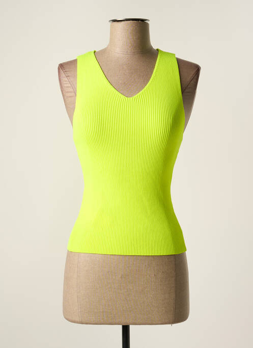 Tricou galben MANGO femeie