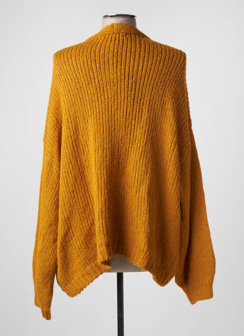 Vestă cu mâneci lungi galben VERO MODA femeie