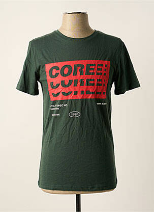 Tricou verde JACK & JONES bărbat