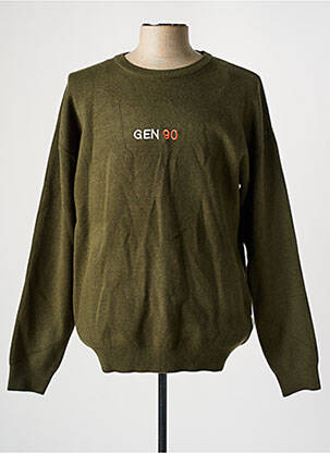 Pulover verde JACK & JONES bărbat