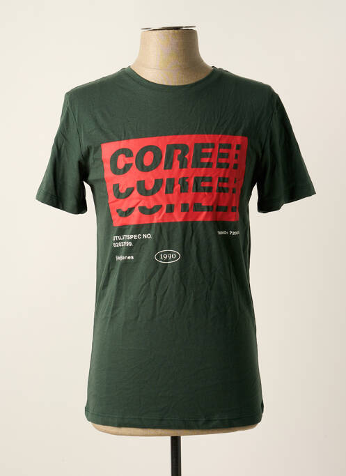 Tricou verde JACK & JONES bărbat