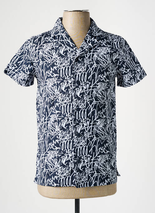 Cămașă cu mâneci scurte albastru CEMI bărbat