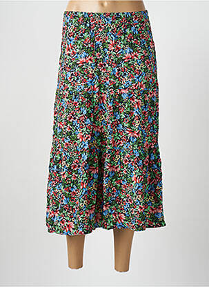 Fustă midi verde ONLY femeie