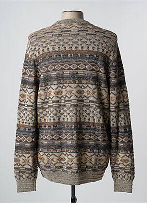 Pulover bej JACK & JONES bărbat